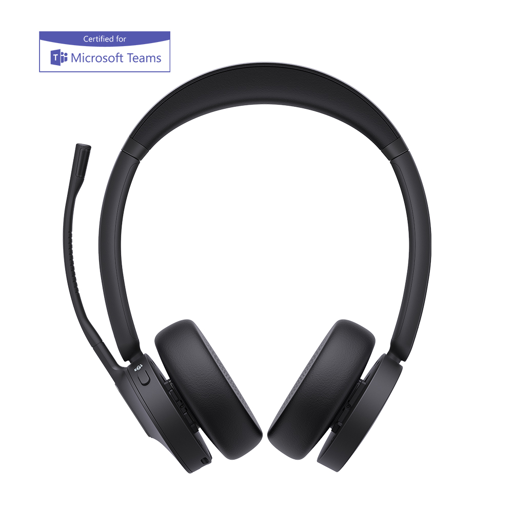 yealink bh70 dual usb-a bluetooth headset teams icon view