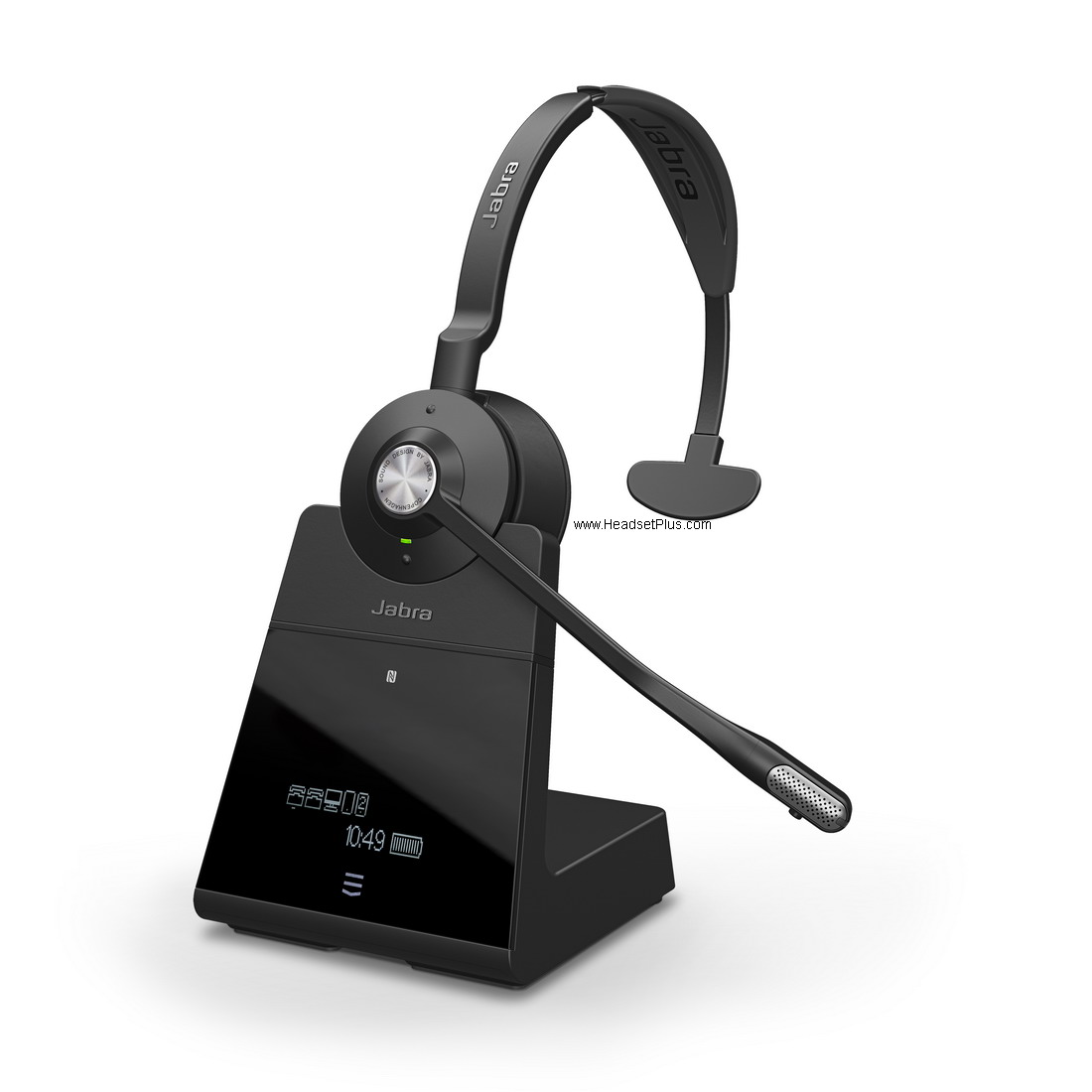 jabra engage 75 mono wireless headset system view