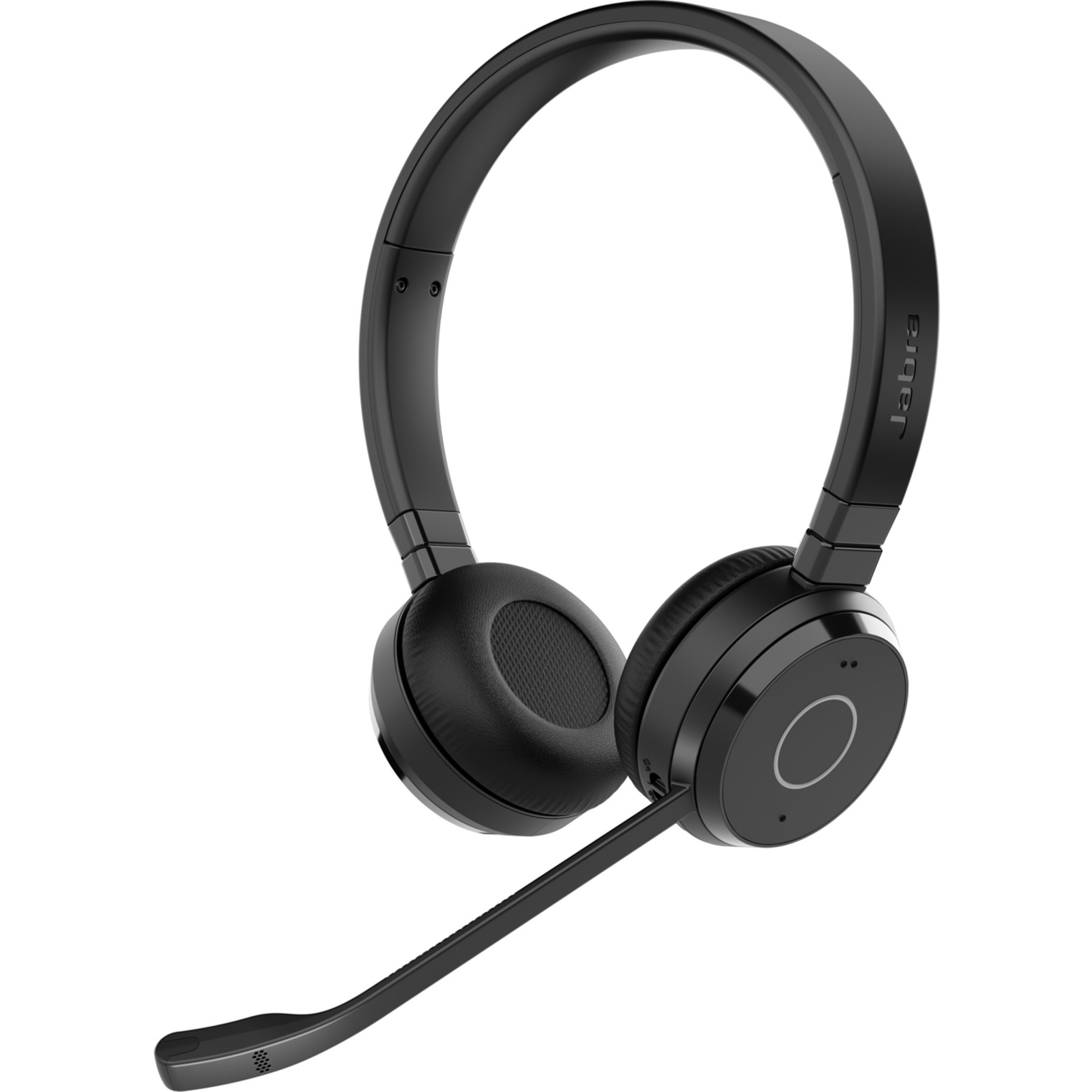 jabra evolve 65 te ms teams stereo usb bluetooth headset view