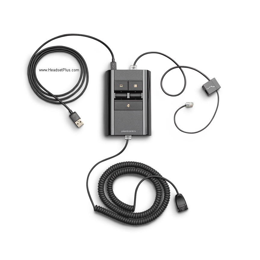 Plantronics MDA524 Corded Switcher/Mixer for QD Headsets