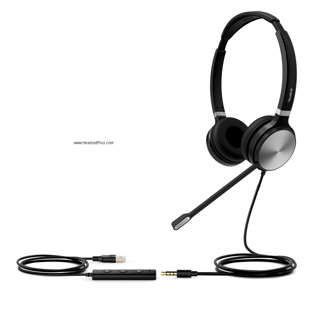 Yealink UH36-Dual Stereo USB-A w/3.5mm Headset Microsoft Teams