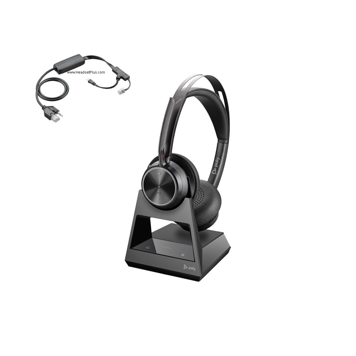 Poly Voyager Focus 2 Office Bluetooth Headset EHS Remote Answer
