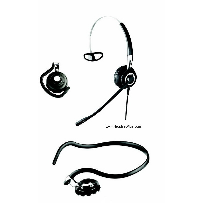 Jabra Biz 2400 Ii Mono 3in1 Noise Canceling Headset