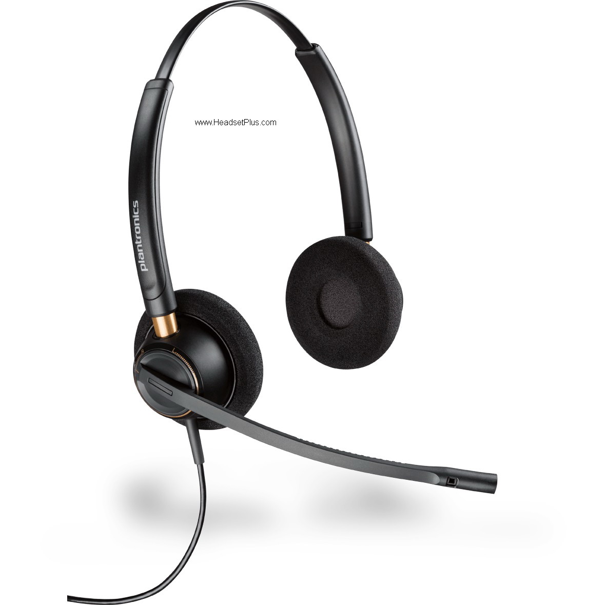 Plantronics HW520 EncorePro Noise Canceling Binaural Headset HAC