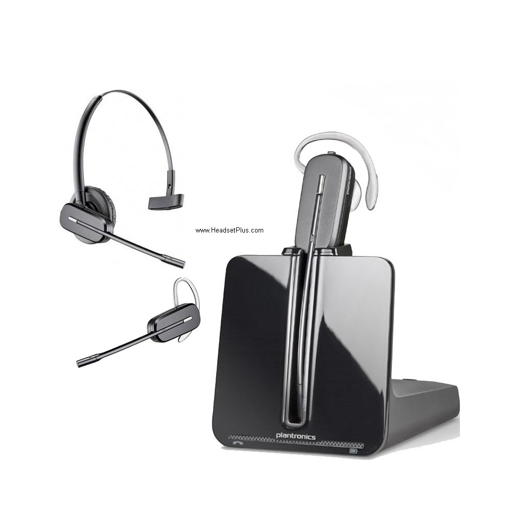 Plantronics CS540 Wireless Headset, Convertible (C054, CO54)