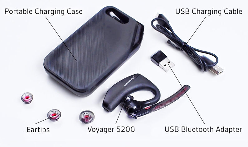 Voyager 5200 Wireless Bluetooth Headset 206110-01