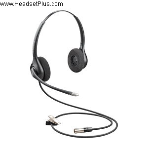 plantronics hw261n-dc dual headset with ta6ml connector view