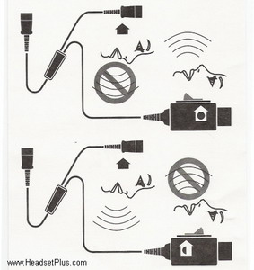 Plantronics y-training cord