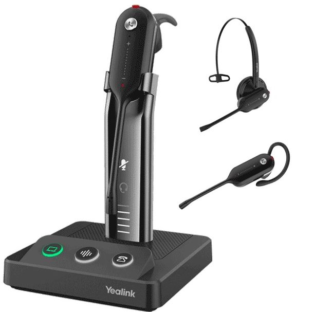 yealink wh63 wireless dect headset view