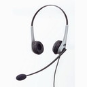 gn netcom 2225 omega noise cancelling binaural headset. *discont view