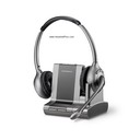 plantronics wo350 savi binaural wireless headset *discontinued* view