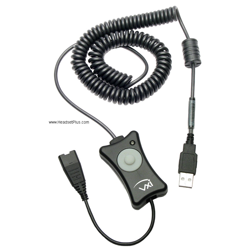 vxi x100-p usb adapter for p-series headset *discontinued* view