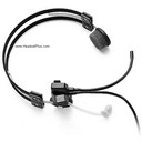 plantronics ms50/t30-1 commercial aviation headset *discontinued view