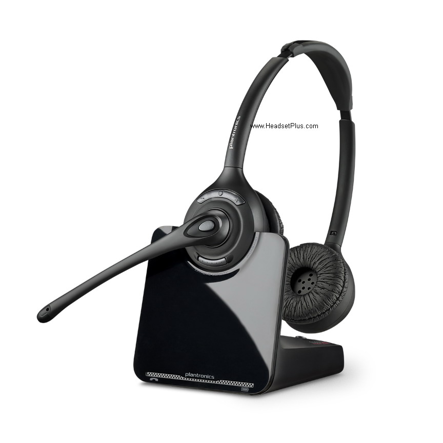 plantronics cs520-xd wireless headset, binaural *discontinued* view