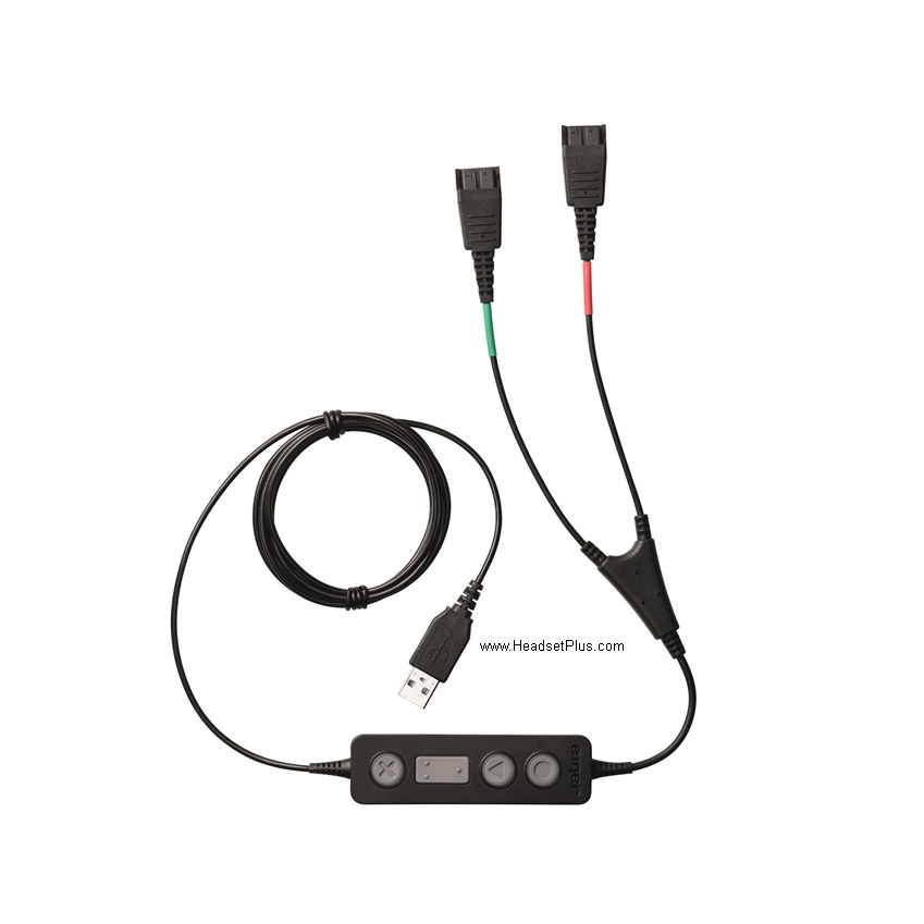 jabra link 265 usb y-training cable view