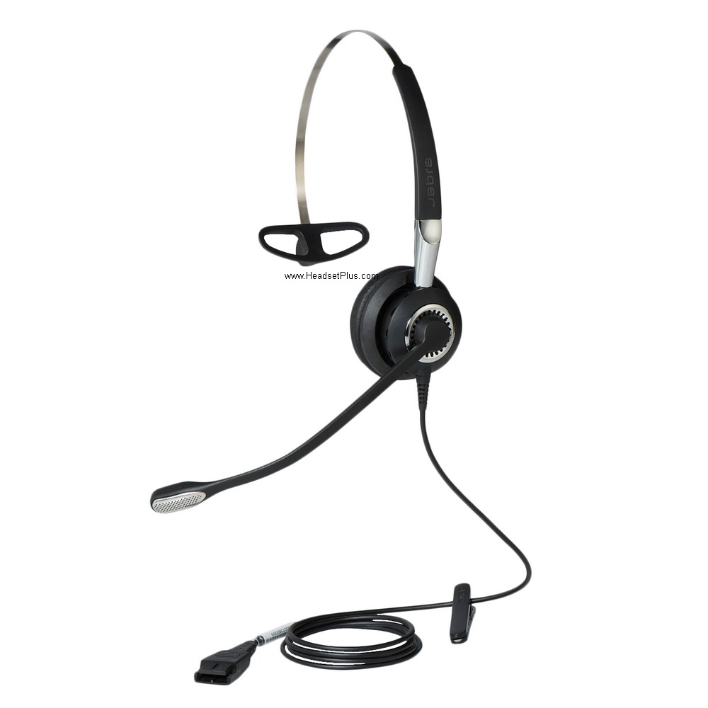 jabra biz 2400 ii qd mono noise canceling 3-in-1 headset view