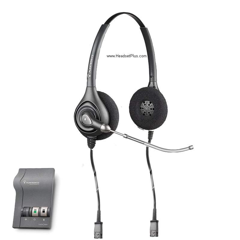 plantronics smh 1783 headset for visually impaired, dictation view