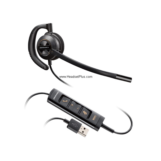 plantronics encorepro hw535 usb headset uc *discontinued* view