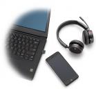Plantronics Voyager 4220 USB-C Bluetooth Stereo Headset MS Skype