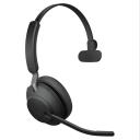 Jabra Evolve2 65 MS Mono Bluetooth USB-A Headset MS Teams, Stand