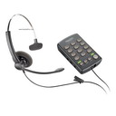 plantronics t110 practica headset telephone view