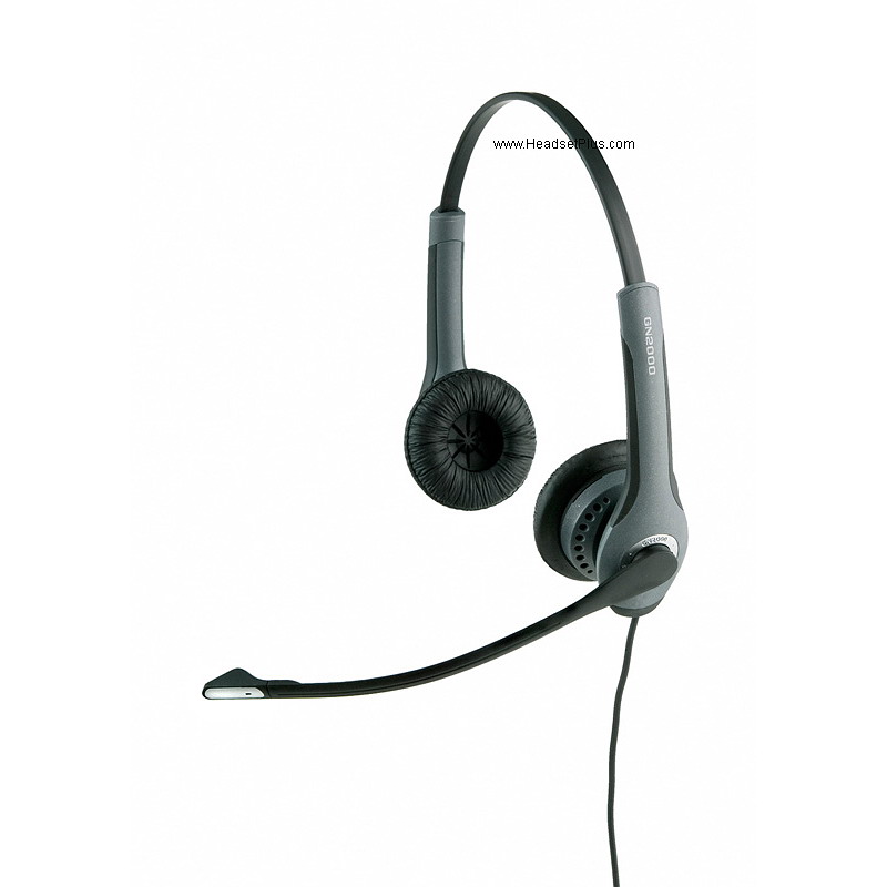 jabra/gn netcom 2025 noise canceling binaural headset *discontin view