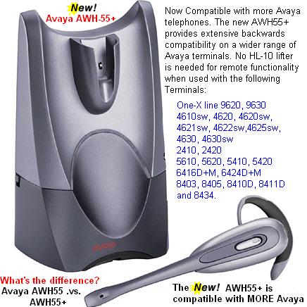 plantronics avaya awh-54 partner wireless headset *discontinued* view