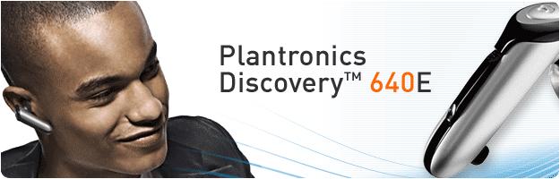 plantronics 640e discovery bluetooth headset *discontinued* view