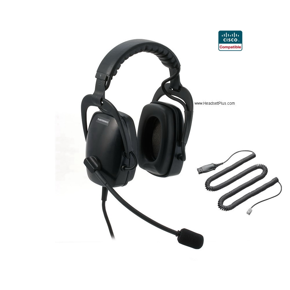plantronics shr2083-01-cis cisco compatible headset (no return) view