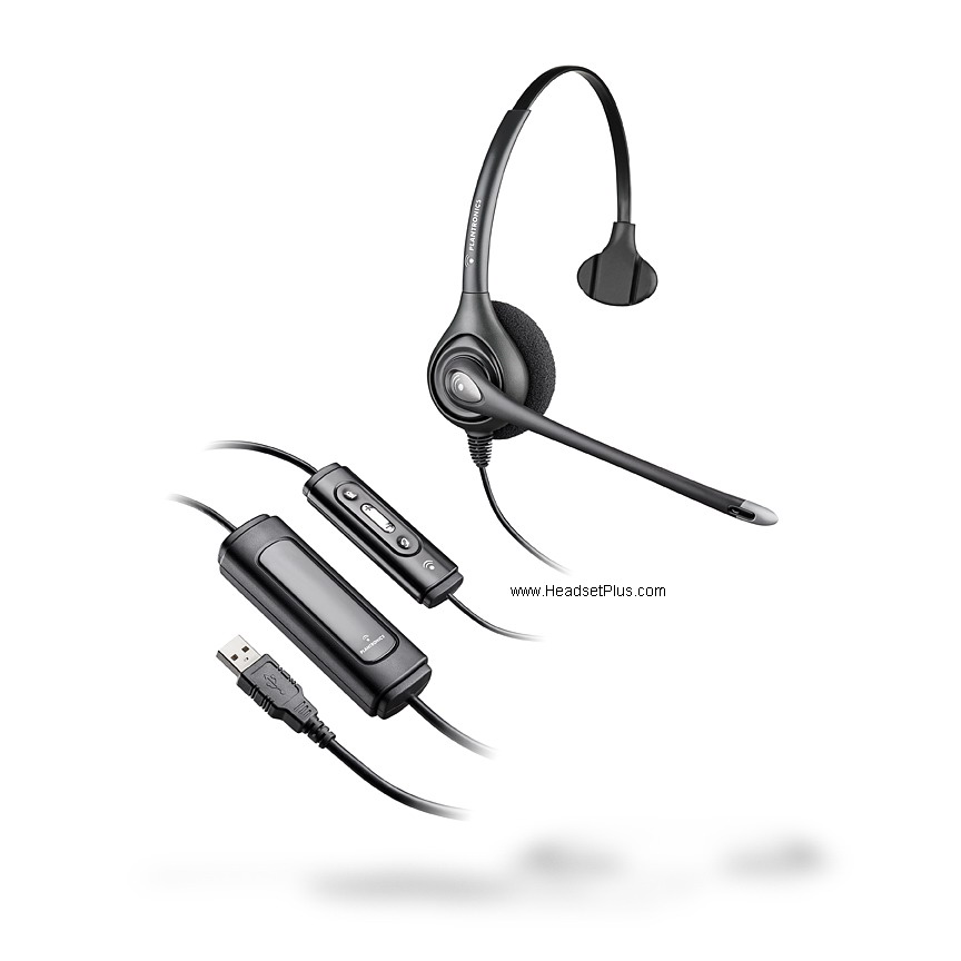 plantronics hw251n/da-m usb moc wideband headset *discontinued* view