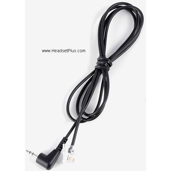 jabra/gn 8800-00-75 2.5mm to rj9 cable for business phones view