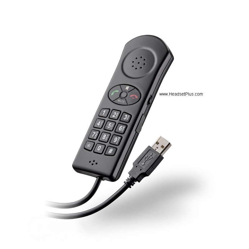plantronics .audio 1100m usb handset for moc *discontinued* view