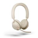 Jabra Evolve2 65 UC Stereo Bluetooth USB-A Headset, Beige