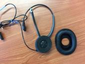 Plantronics HW520, HW261N Circumaural Leather Ear Cushions