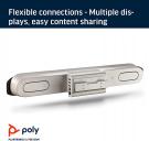 Poly Studio X50 4K Video Bar w/Poly TC8 Controller (no return)
