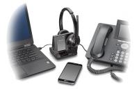 Plantronics Savi 8220 + EHS Remote Answer Bundle for Yealink