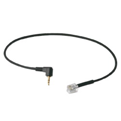 plantronics 2.5mm to rj9 adapter cable view